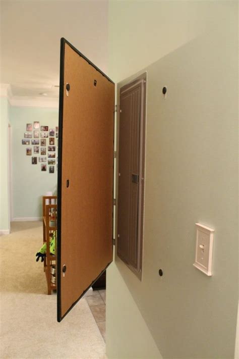 decals or painting to hide large electric boxes|hide electrical breaker box.